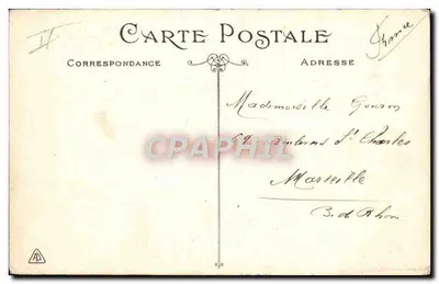 Yacht Ile de France — Société Générale des Transports Maritimes — Editore: Correos — Verso