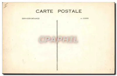 Paquebote "Ile-de-France" — 608 — G. F., Le Havre — Verso