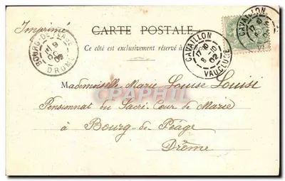 De Kerst van de Kleine Smeerling — Fototipie A. Bergeret en Cie, Nancy — n°2 — Achterkant