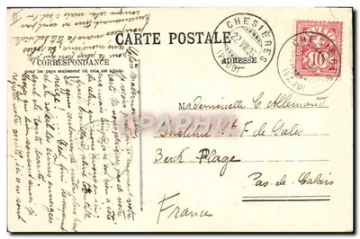 Na szczytach — Aiguille Verte i Mont-Blanc — Jullien bracia, Fot. Wydawcy, Genewa — Rewers