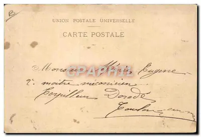 Vue générale prise de Sainte-Anne — Toulon — Imp. Mouton — Verso