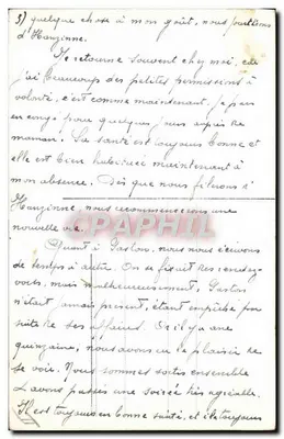 Garde Chambre... — H.M. B. N°142 — H.M. (uitgever) — Achterkant