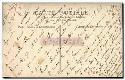 Cena de aldeia com soldados — E.P.-47- — Verso