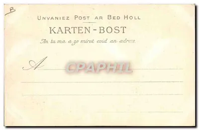 Confort — La firma del Signor Sindaco — Collezione VILLARD, Quimper — Verso