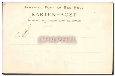 Las Fousesnart — STYCZEŃ — zbieraczka drewna martwego — Pory Bretanii nr 1360 — Rewers