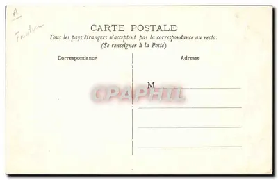 BREST - Costumi di Fouesnant — G. B. Brith — Verso
