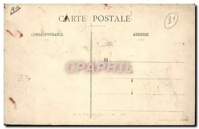 Quimper — O Bal da Gavota Bretã — Coleção Villard, Quimper — Verso