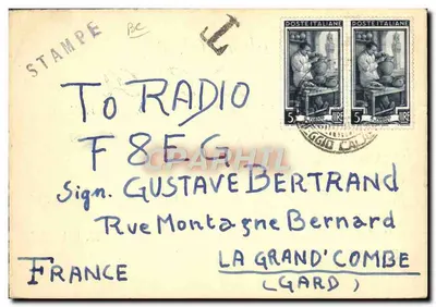 Palmi (R. C.) — Station expérimentale italienne — éditeur Brando Rocco, Via Monaci, 25 — Verso