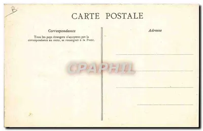 Die Departements: MARNE — geografische Karte mit Porträt der Kathedrale von Reims und Illustration eines Weinbarrels — Edition der CHOCOLATERIE D'AIGUEBELLE — Rückseite