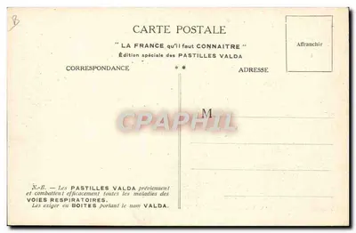 Chaumont — Viadotto Ferroviario — Edizione Speciale Pastille Valda — Verso