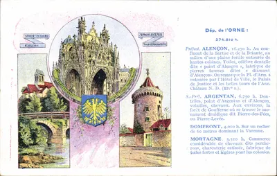Alençon — Saint-Genéri, Argentan, Domfront, Mortagne — Editor Valda