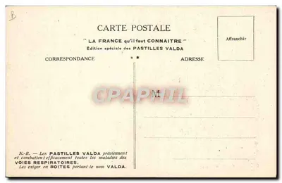 Alençon — Saint-Genéri, Argentan, Domfront, Mortagne — Editor Valda — Verso