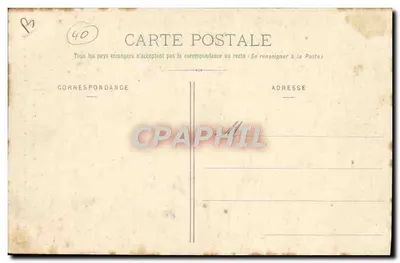Berger Landais szlifujący — F. Bornède, Arjozanx (Landes) — Rewers