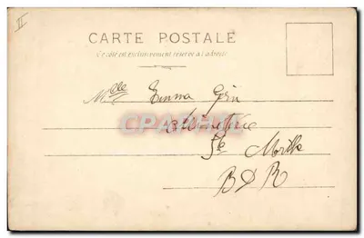 Trois jeunes femmes — scène d'œuf de Pâques — éditeur A. Manuel, n° 150/8 — Achterkant