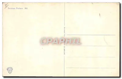 Frau im grünen Kleid, das einen Paket packt — Post Offices Sector 205 — veröffentlicht von Post Offices Sector — Rückseite