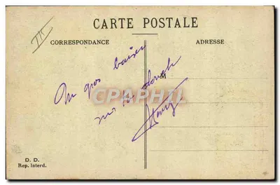 Ginnastica — scena di giochi con un uomo sulla sbarra fissa — A. Gaillart — Verso