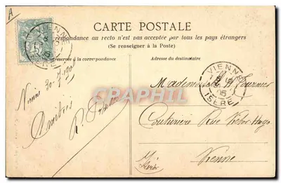 Życie na wsi — Czarownica — Éditholope Dugas i Cie, Nantes — Rewers