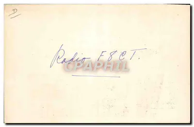Funkkommunikation — F8CT — Howard A. Nielsen, River Forest, Ill. — W9MEF — Rückseite