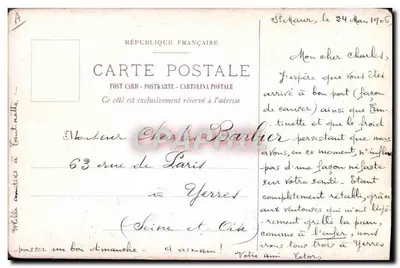 O Inferno — Paris Montmartre — Alexandre — Verso