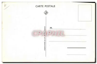 Val de Loire — illustrierte Ansichtskarte — Jean Piere 24 rue de Paris — Rückseite