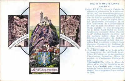 ले पूइ-एन-वेले - माउंट सेंट मिशेल पर कैथेड्रल - पास्टिल्स वाल्डा के विशेष संस्करण