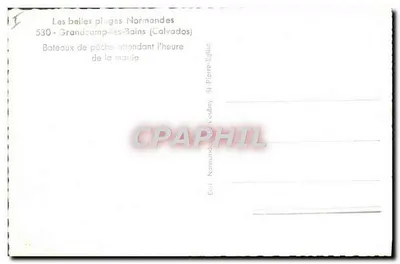 Barche da pesca a Grandcamp-les-Bains — Calvados — editore St-Pierre-Eglise, n° 530 — Verso