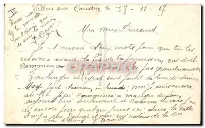 Żołnierz i dziewczyna w dużym kieliszku winnym — Sainte-Adresse, n° 248V — Rewers