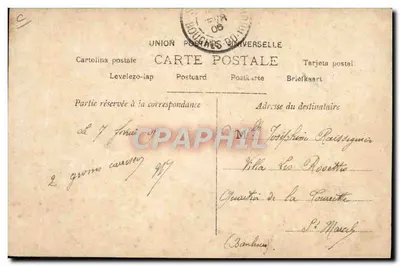 Fée aux ailes de papillon — illustration — Rouflinger, n°179/5 — Verso