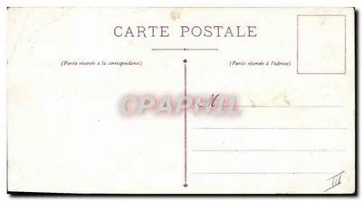 Bilhete postal antigo Borboleta exótica Papilio Milon Chocolate Louit — Verso