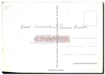 Humorystyczna karta pocztowa — rysunek Delgrande — wydawca nie widoczny — Rewers