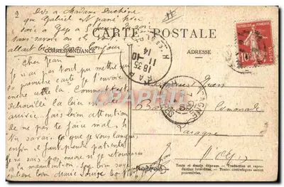 A Caserne — As Corvées de Neve — A. P. JARRY — Verso