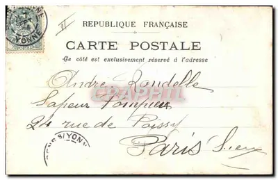 Doux Pèlerinage — Morte da Classe de 1900 — Hamet, editor — Verso