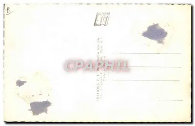 Charles Trenet — czarno-biały portret — Wydawnictwo P. F. Raoultard, Paryż — Rewers