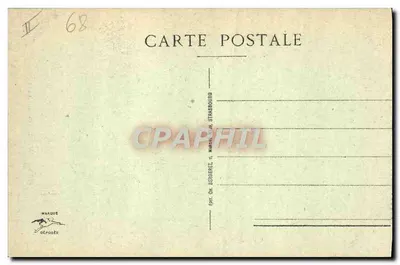 Mulhouse - La Tour du Diable — uitgever Or Bergeret, Straatsburg, n° 17 — Achterkant