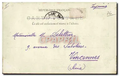 Graville — Krzyż Roberta Diabła — LL. n°65 — Rewers