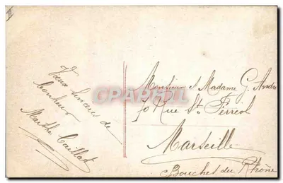 Jovem mulher ao telefone — carta postal colorida — n° 574 — Verso