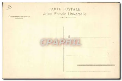 Camps retranchés : Reims, Laon & La Fère — Union Postale Universelle — Verso