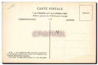 Bordeaux — Colunas Centrais das Quinzeances, A Grande Campanha, Um Transatlântico — Edição especial Pastilles Valda — Verso