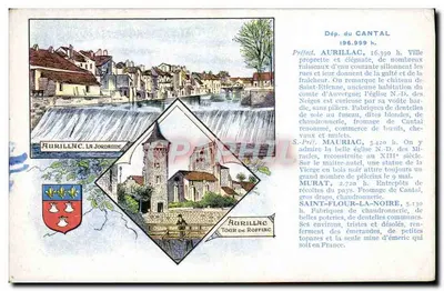 Aurillac — La Jordaine und Tour de Roffing — Département Cantal