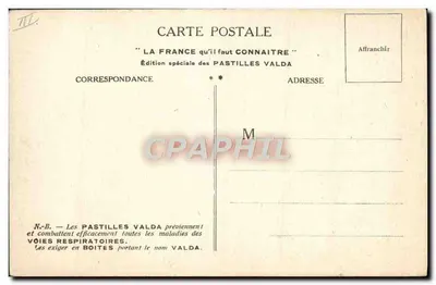 Aurillac — La Jordaine und Tour de Roffing — Département Cantal — Rückseite