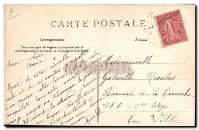 Le Passeur — Scena rzeki — E. L. D. — Rewers