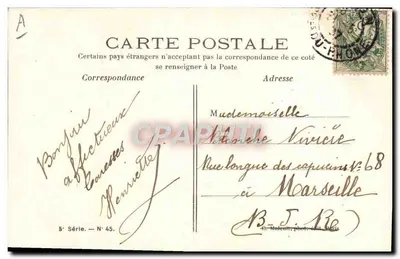 La Plaine Proférée — donna che porta un cesto — E. M. (editore) — Verso