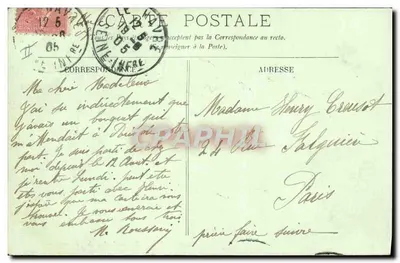 Le Havre — Anse des pêcheurs — LL. — nr 206 — Rewers