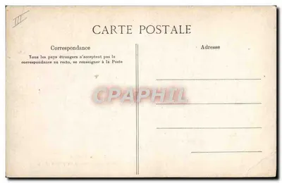 Le Havre — Chaloupas e instrumentos de pesca — C. L. C. n°15 — Verso