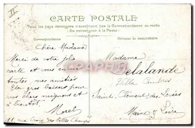 Cannes. Barco de pesca retornando ao Porto — editor não identificado, n° 52 — Verso