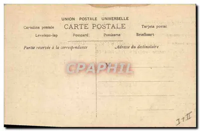 Statek żaglowy — port — n°1502 — Rewers