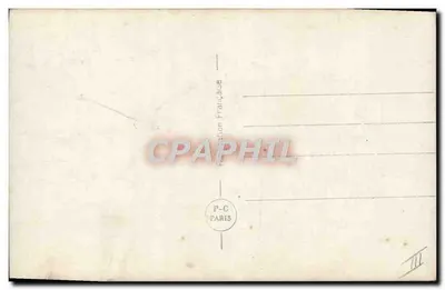 Recém-nascido em uma boneca — carta postal de nascimento — P-C PARIS n°561 — Verso