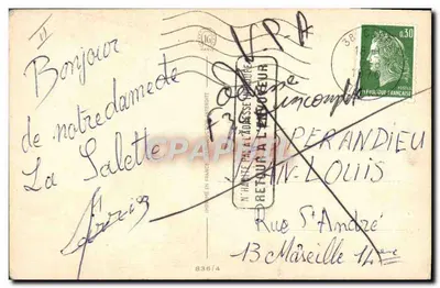 Balcon com casal e homem com telescópio — n° 836/4 — Verso