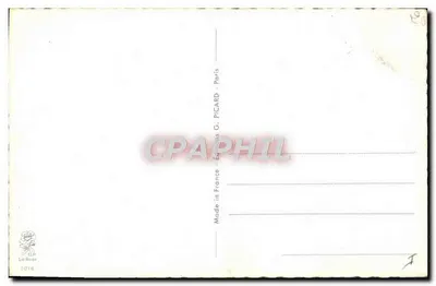 Mensageira e Garçom — Caricatura por CHAP — G. Picard, Paris — Verso