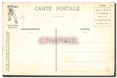 Em cruzeiro - Uma recepção na corte do rei Kaka — Nos Braves Marins, E.R., Paris, Modelo depositado n° 92 — Verso